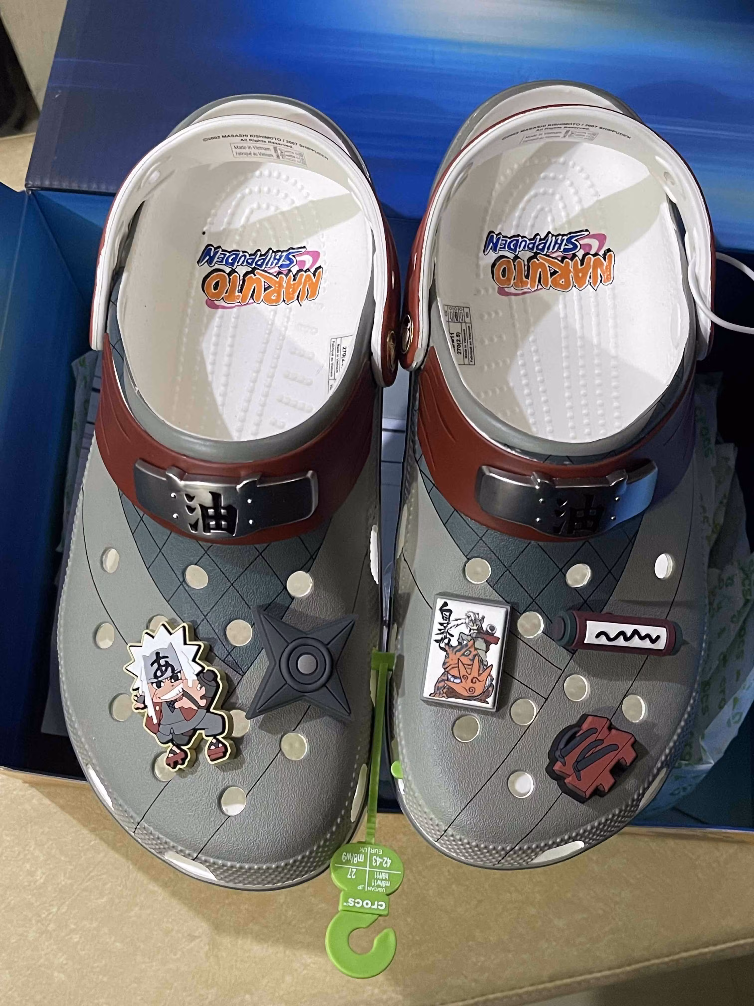 Naruto Shippuden x Crocs Classic Clog 'Jiraiya' 209886-100 Naruto Shippuden x Crocs Classic Clog 'Jiraiya' 209886-100